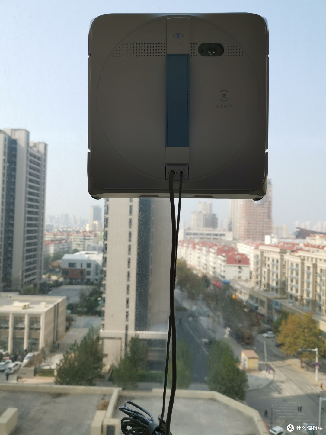 科沃斯擦窗机W1S型接驳和使用