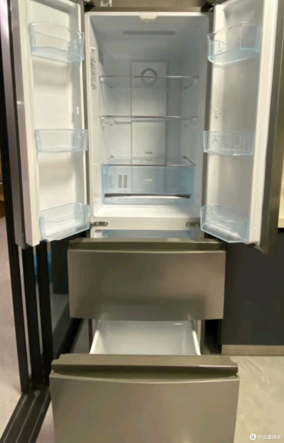 海尔(Haier)335升星辉法式多门四开门电冰箱小户型家用一级能效变频节能风冷无霜超薄BCD-335WLHFD9DS9