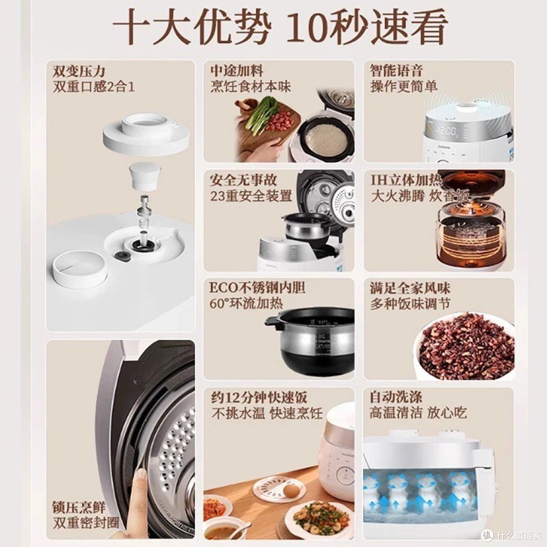 【种草】CUCKOO福库电饭煲,姜妍同款,煮饭就是那么轻松愉快!