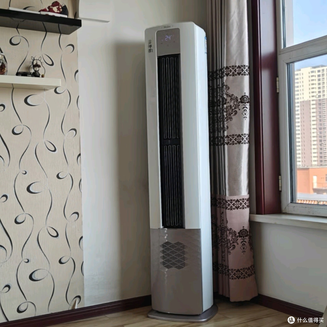 海尔（Haier）新一级能效3匹雷神者II变频冷暖客厅空调柜机新风空调