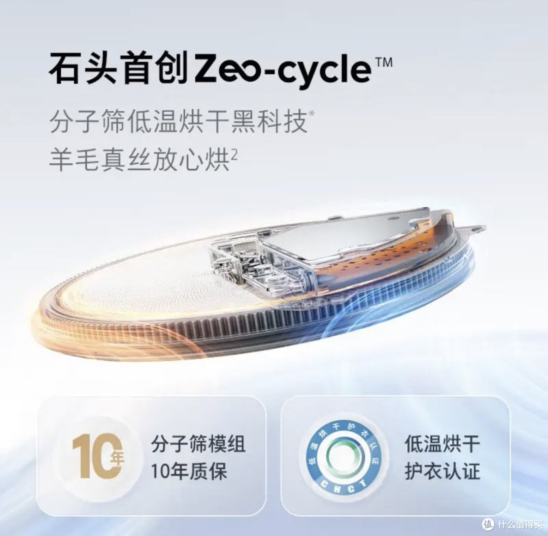 12kg大容量!石头分子筛洗烘一体机H1 Neo震撼上市
