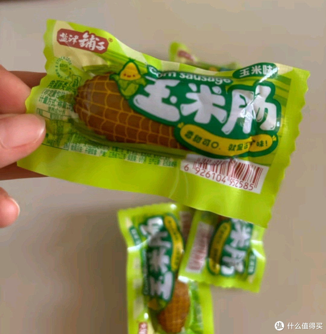 我家宝宝的心头好：盐津铺子玉米肠