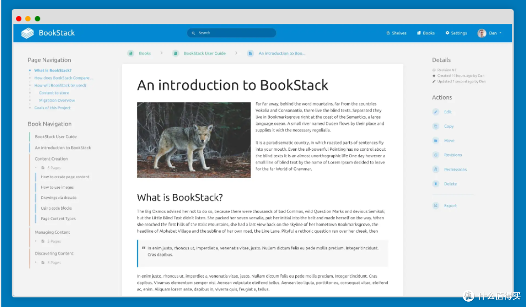 适用于个人或团队的文档管理和知识库系统,NAS快速部署『BookStack』