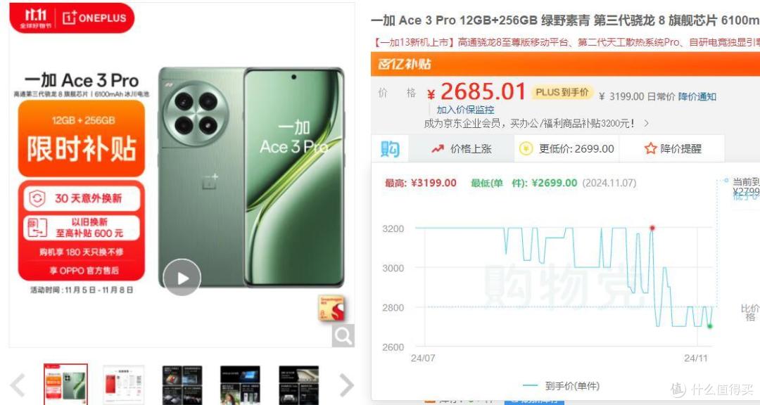 如何花最少的钱买到想要的手机?双十一手机价格抄底推荐