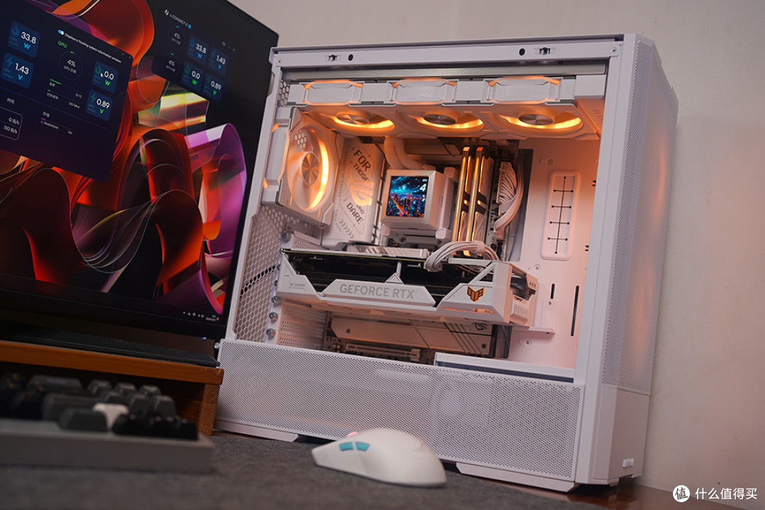 ROG STRIX X870-A + TUF RTX 4070 TI SUPER + R9 9900X + 联力 LANCOOL 207 装机分享