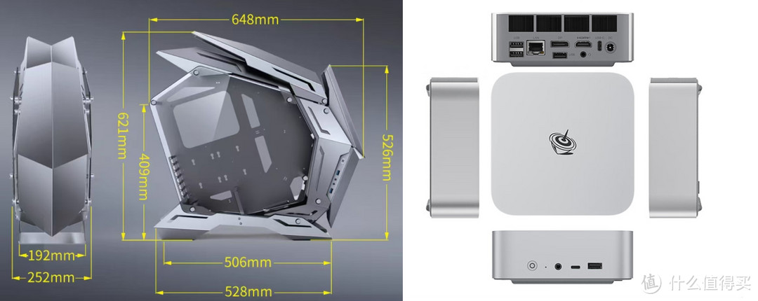 体积竟然相差125倍！性能强悍的零刻「全新一代」SER8 8745HS迷你主机，我的桌面又宽敞了！