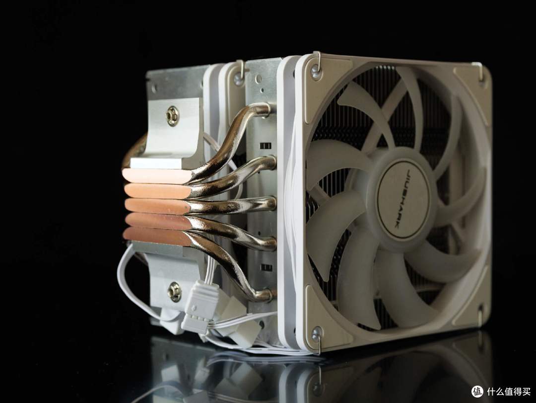 百元价位+双散热塔+RGB:九鲨JF500Ruby风冷CPU散热器简测