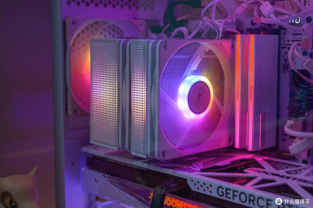 百元价位+双散热塔+RGB:九鲨JF500Ruby风冷CPU散热器简测