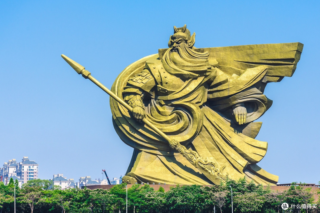 曾经的关公铜像