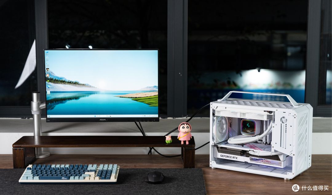 9800X3D要怎么搭:纯白透气海景房实装