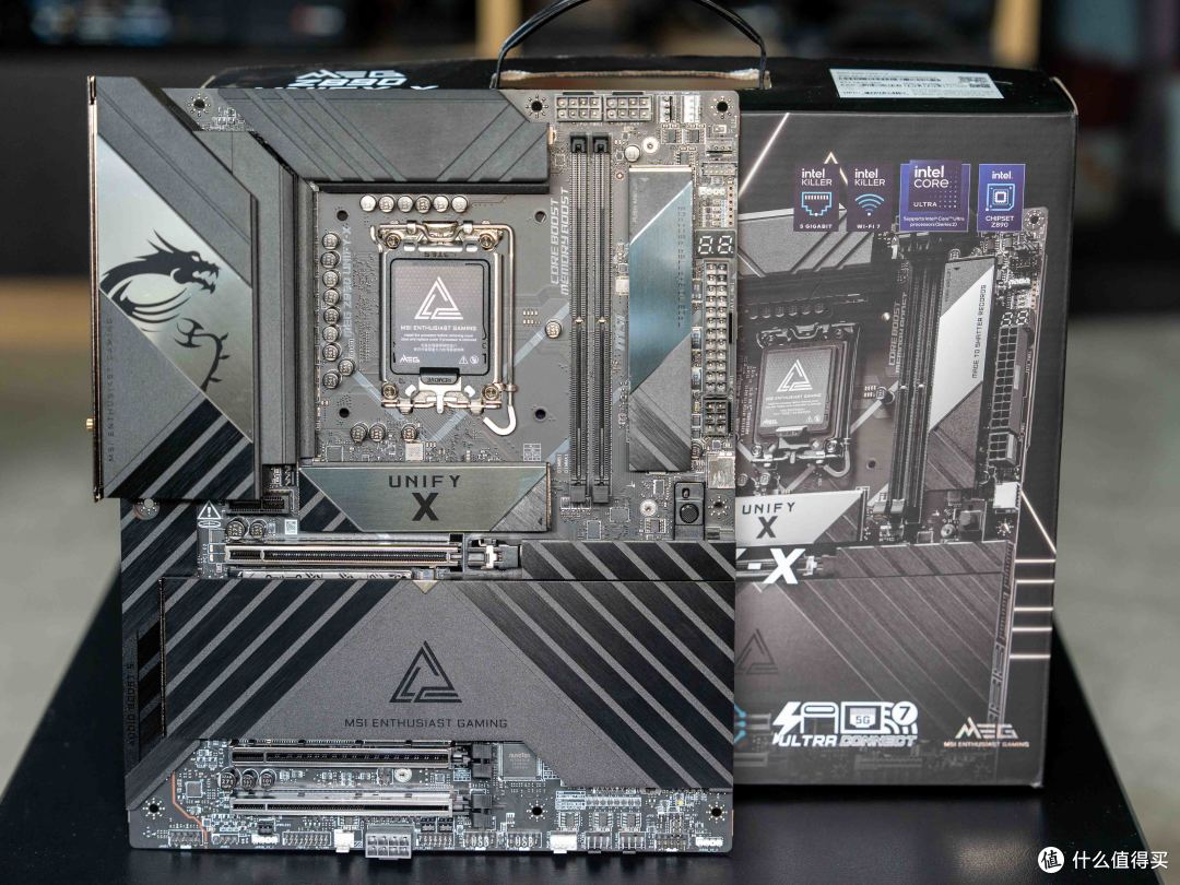 暗影王者终回归,微星MEG Z890 UNIFY-X主板晒单