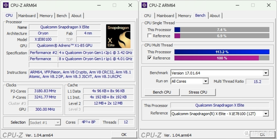 高通骁龙X Elite单核比苹果M1 Ultra还强!X1-85 GPU性能媲美GTX1060!荣耀MagicBook Art 14骁龙本体验