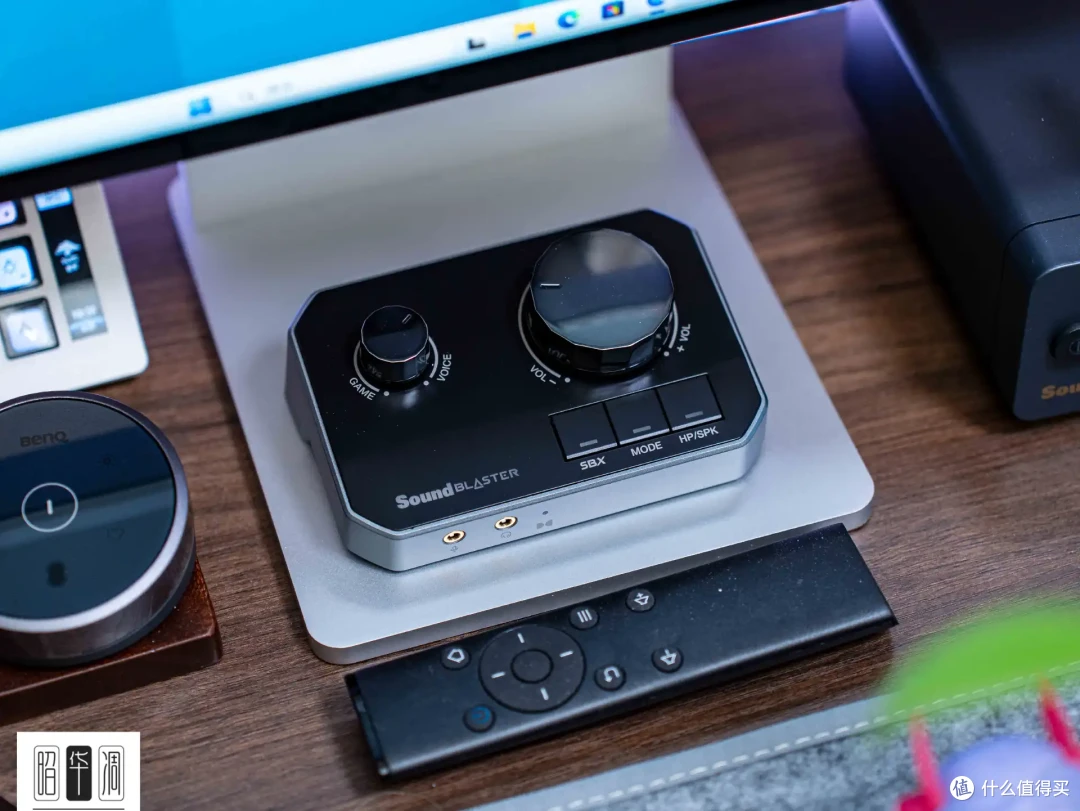 高解析双端输入,补全游戏音频最后短板|创新 Sound Blaster G8 DAC