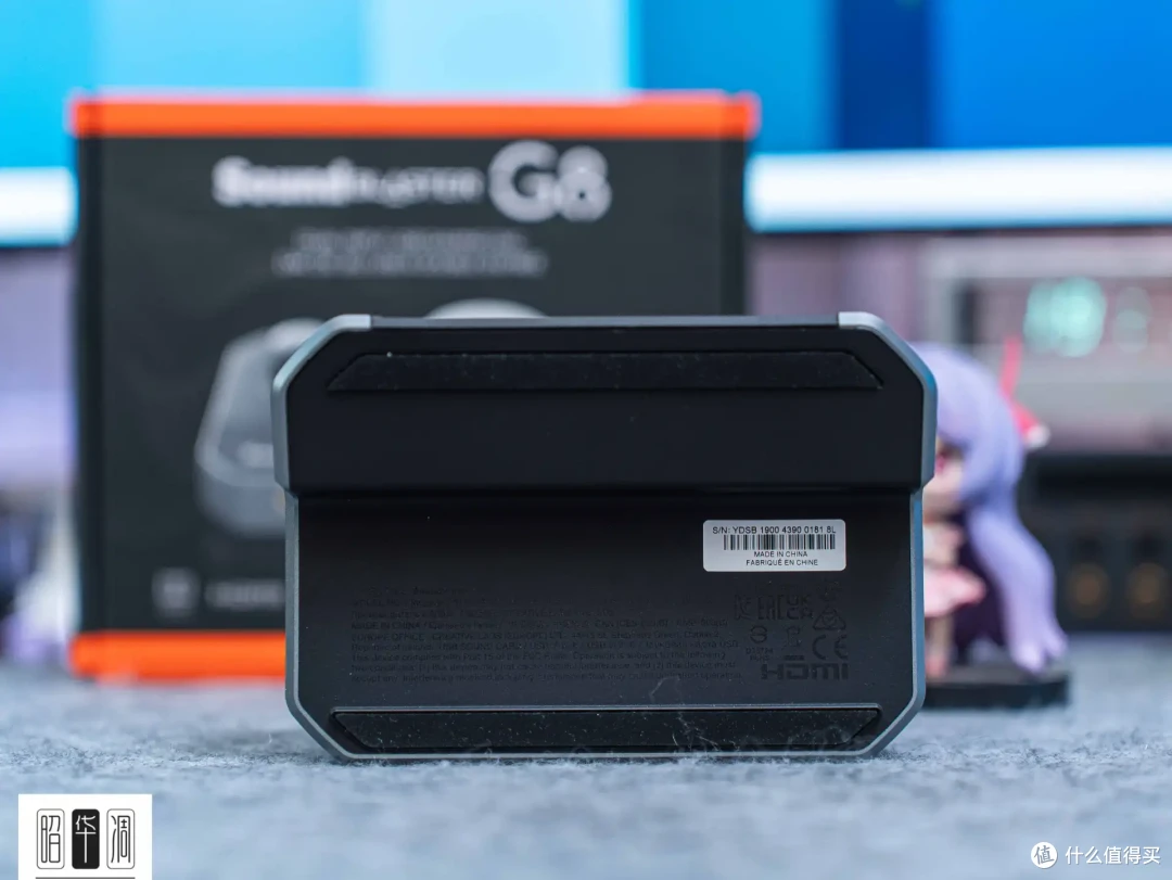 高解析双端输入,补全游戏音频最后短板|创新 Sound Blaster G8 DAC