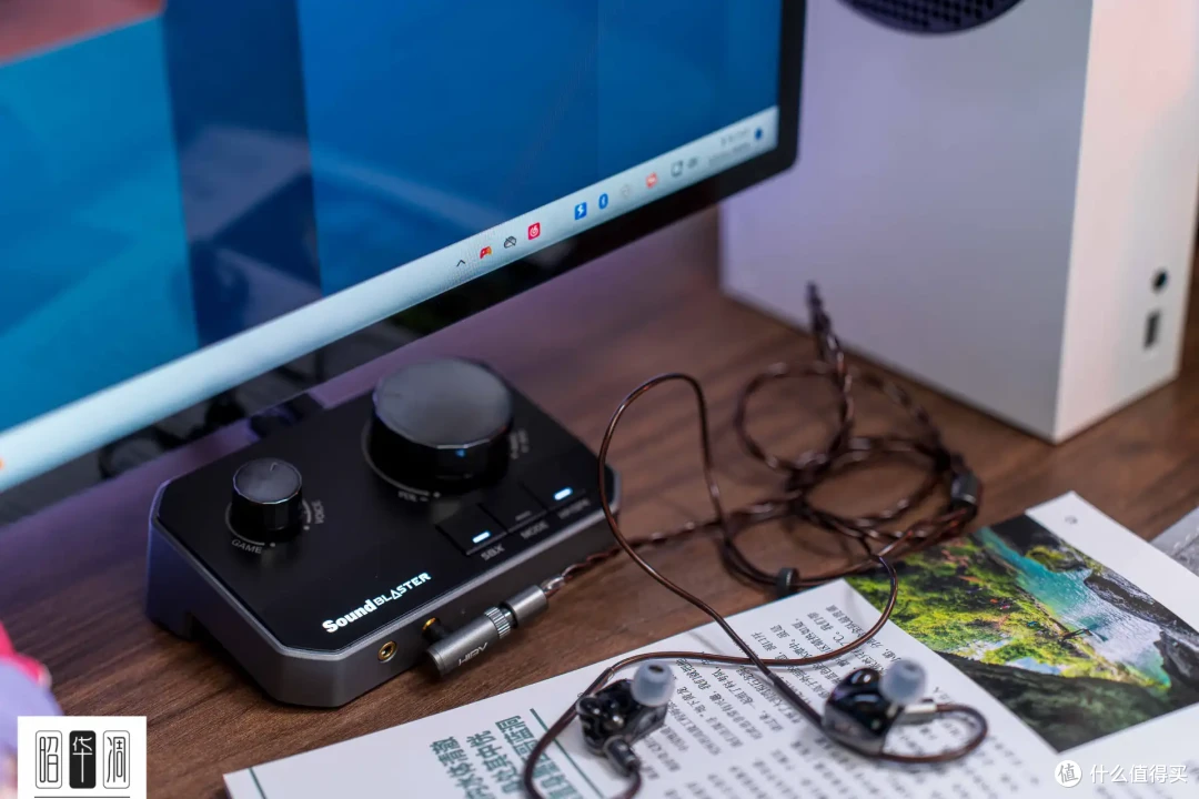 高解析双端输入,补全游戏音频最后短板|创新 Sound Blaster G8 DAC