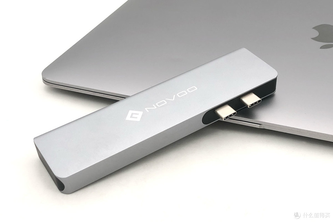 拆解报告：Novoo铝合金 7-in-2 USB C Hub 双type c接口拓展坞 4K HDMI PD3.0 100W 兼容Macbook Pro M1/2/3/4 (Grey) (NVHUB7IN2WGLX)