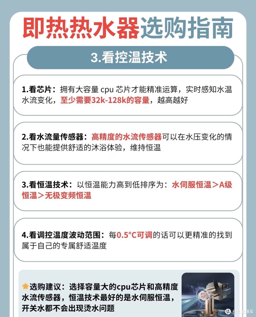 内行人教你即热热水器怎么选！一分钟看懂！