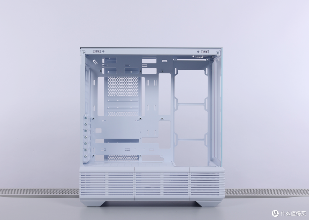 支持声控开关机+屏显,先马境界Magic海景房+Ultra7+4070TiS装机