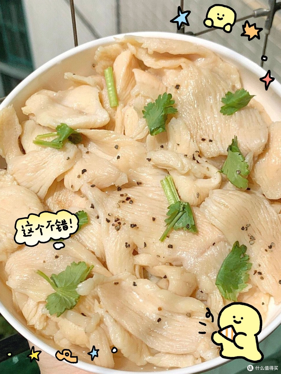 只需12分钟!口蘑鸡胸肉拌饭,营养又美味的秘密