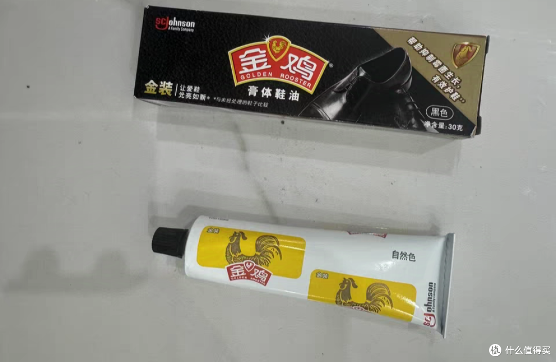 金鸡鞋油让皮鞋变的锃光瓦亮