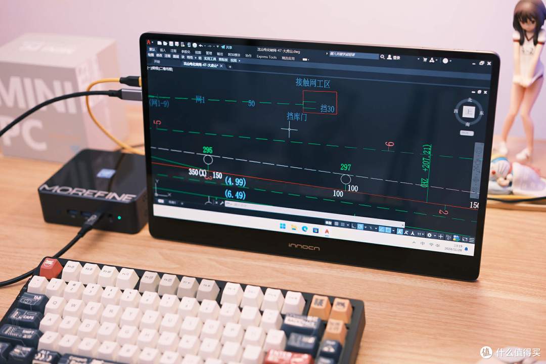 Type-C供电，前置USB-C后置HDMI+DP三屏4K，摩方M9S迷你主机测评