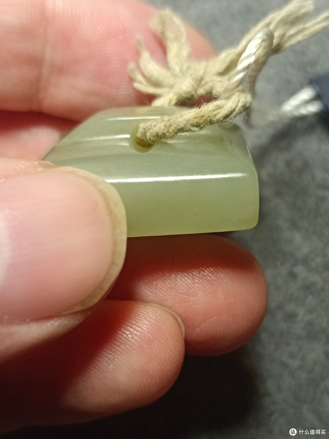 200元结缘,清代青白玉种和田玉印坯一枚,假装自己是文人雅士
