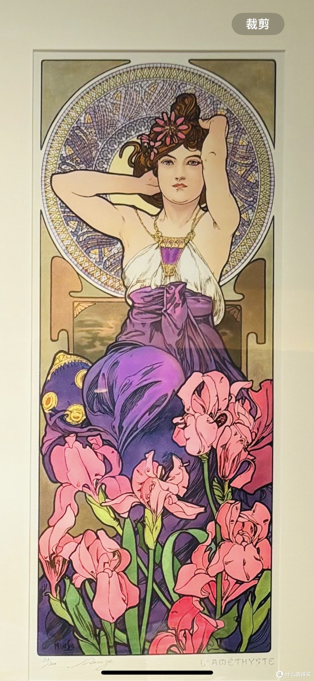 古典主义浪漫花朵：华氏画廊穆夏版画展小记