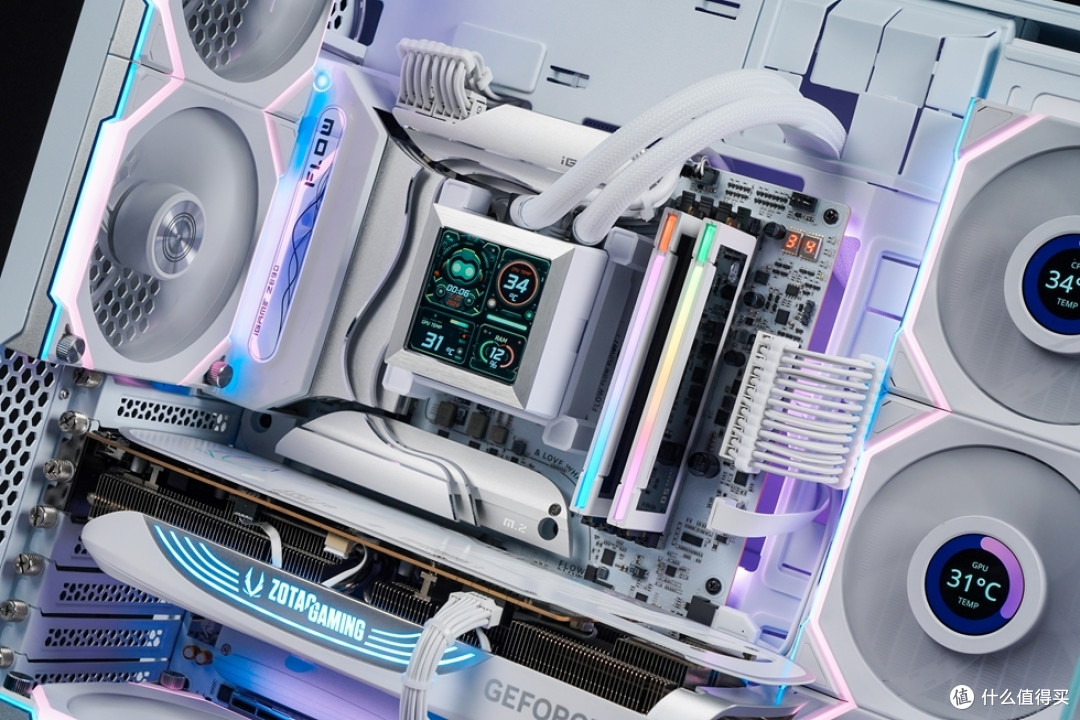 联力O11 Vision Compact+七彩虹 iGame Z890 Flow+索泰 RTX 4080SUPER 装机分享!