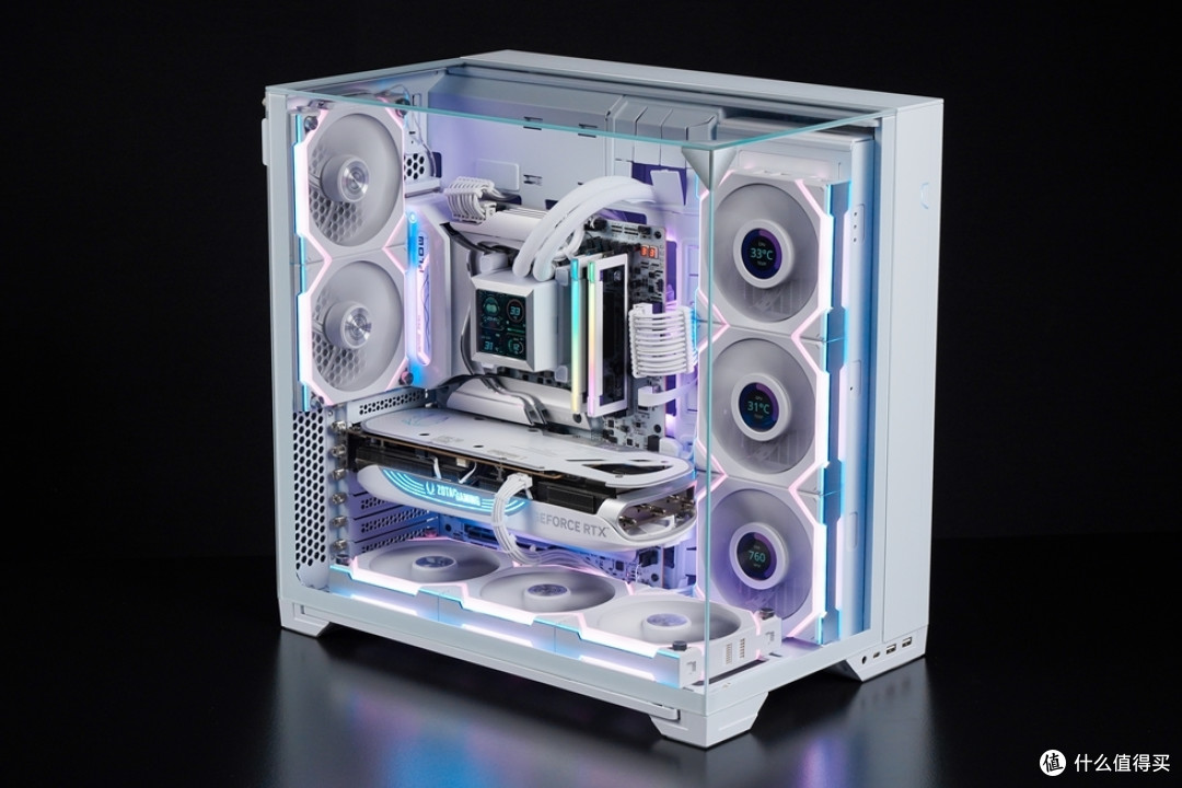 联力O11 Vision Compact+七彩虹 iGame Z890 Flow+索泰 RTX 4080SUPER 装机分享!