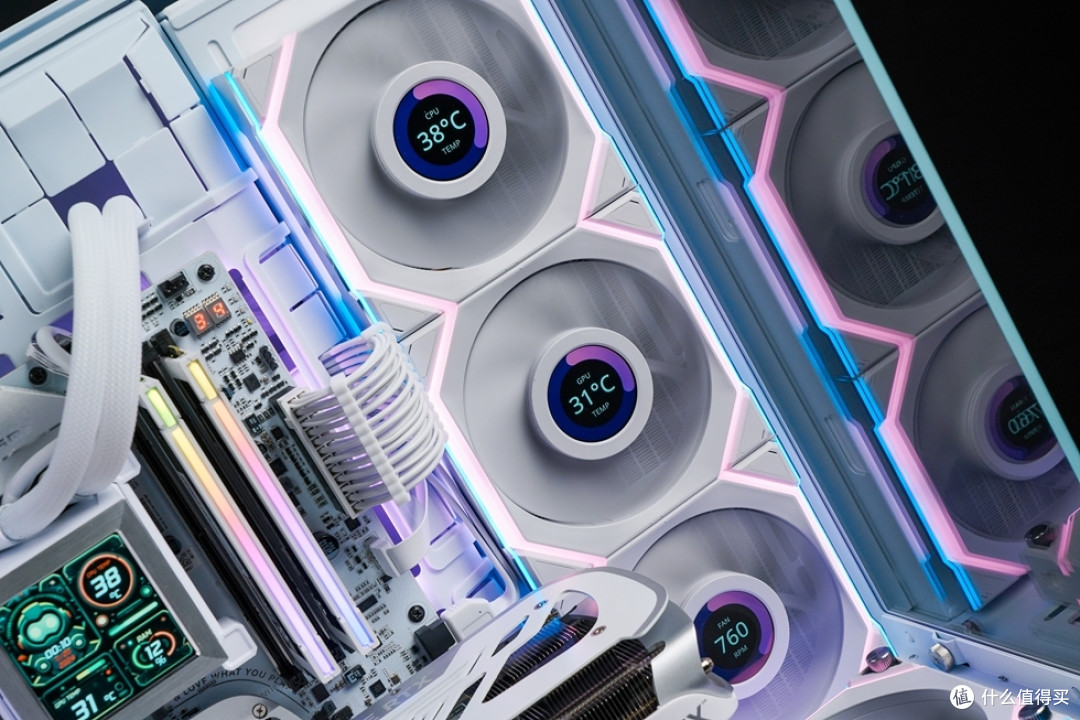 联力O11 Vision Compact+七彩虹 iGame Z890 Flow+索泰 RTX 4080SUPER 装机分享!