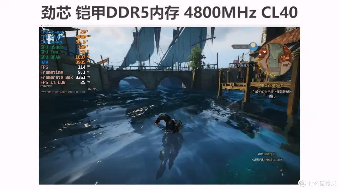 电脑游戏的黄金频率,劲芯铠甲DDR5 6000MT/s内存条评测