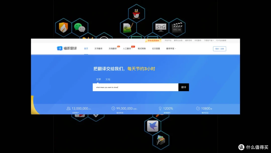在线翻译体验