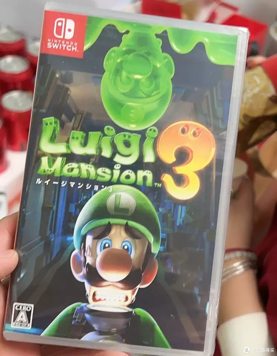 《路易吉鬼屋3》——任天堂Switch游戏卡带，惊悚与乐趣并存的冒险之旅！