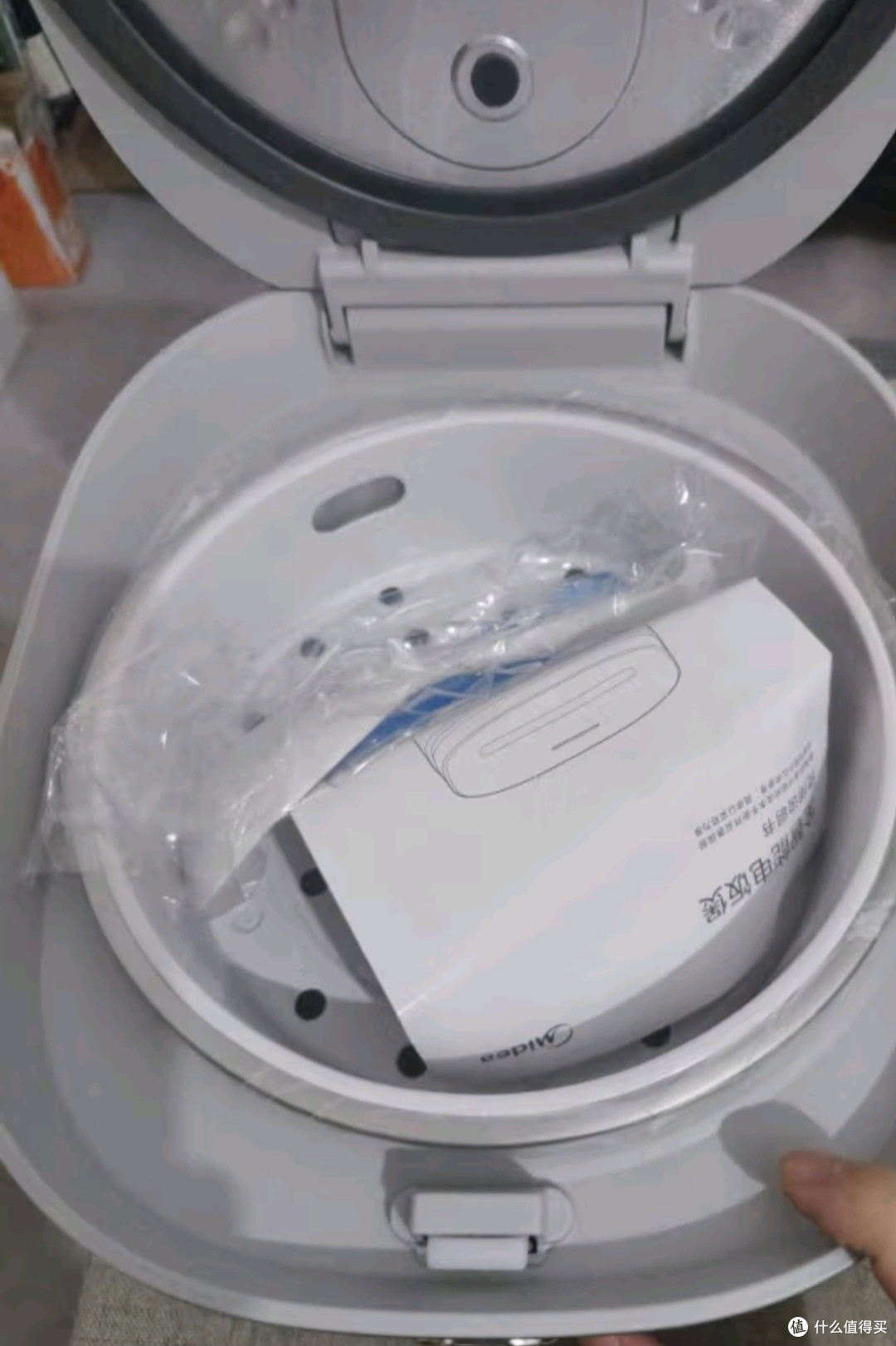 美的电饭煲 0涂层电饭锅4升 316L不锈钢内胆3-4人家用MB-RE476S
