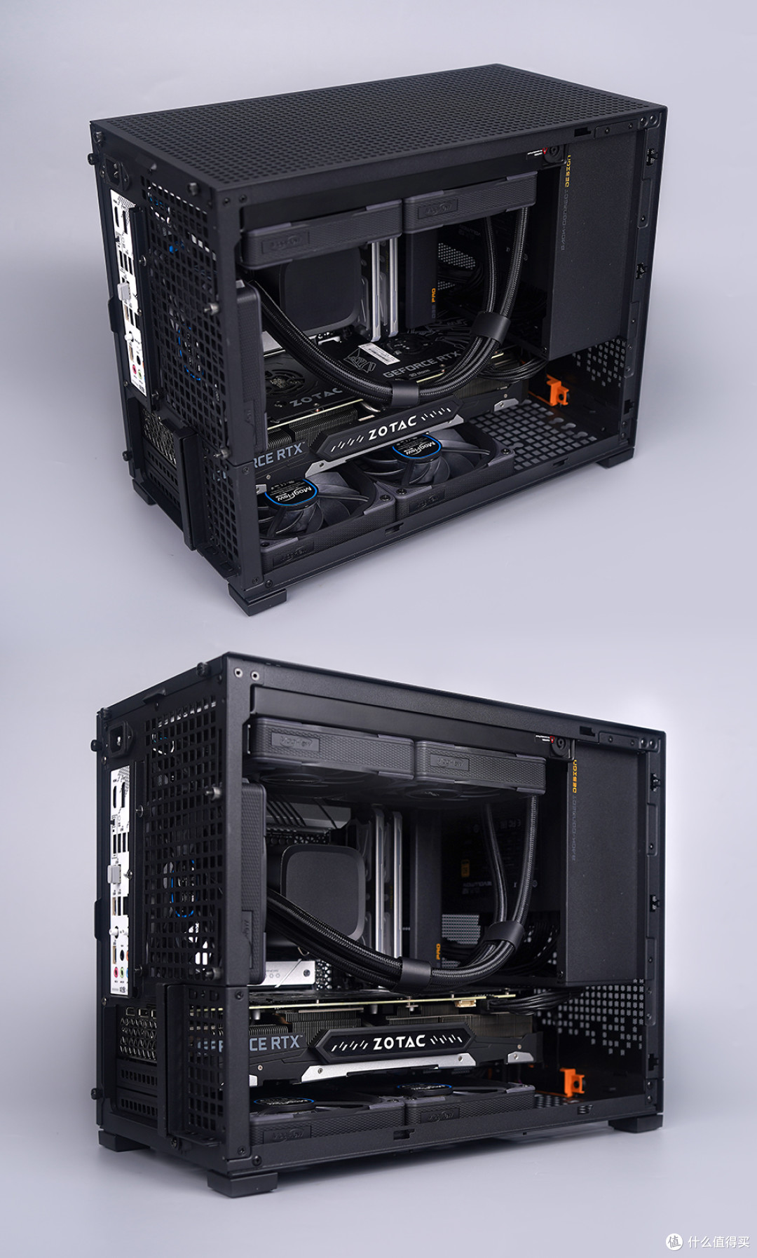 136K+B760吹雪+索泰 RTX 4070S + 乔思伯 D32 PRO MATX 装机展示