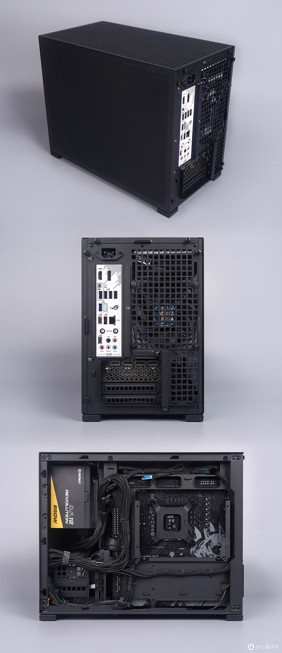 136K+B760吹雪+索泰 RTX 4070S + 乔思伯 D32 PRO MATX 装机展示