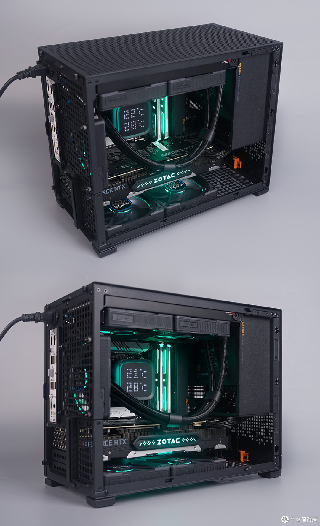 136K+B760吹雪+索泰 RTX 4070S + 乔思伯 D32 PRO MATX 装机展示