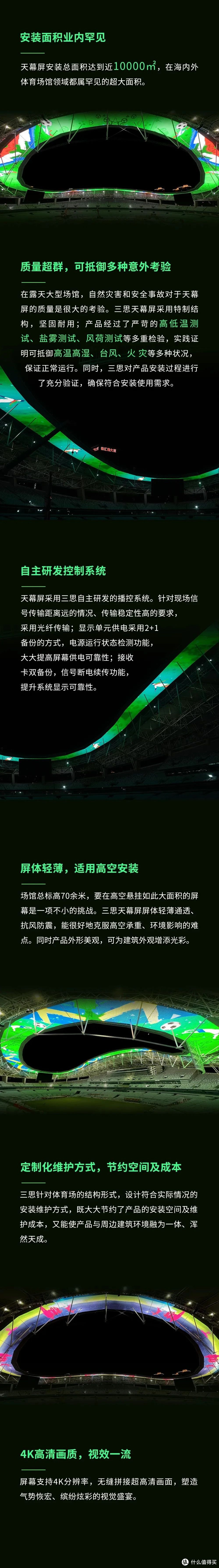 三思-上海体育馆LED天幕系统入选工信部2024年度视听系统典型案例