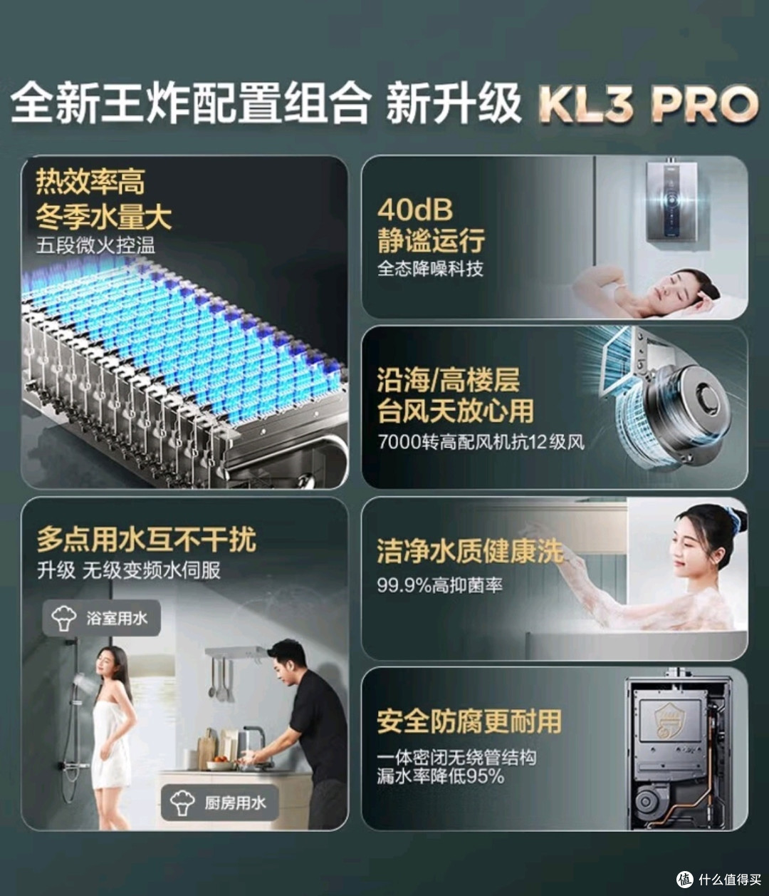 家居装修必备:海尔KL3PRO燃气热水器,让生活更温馨~