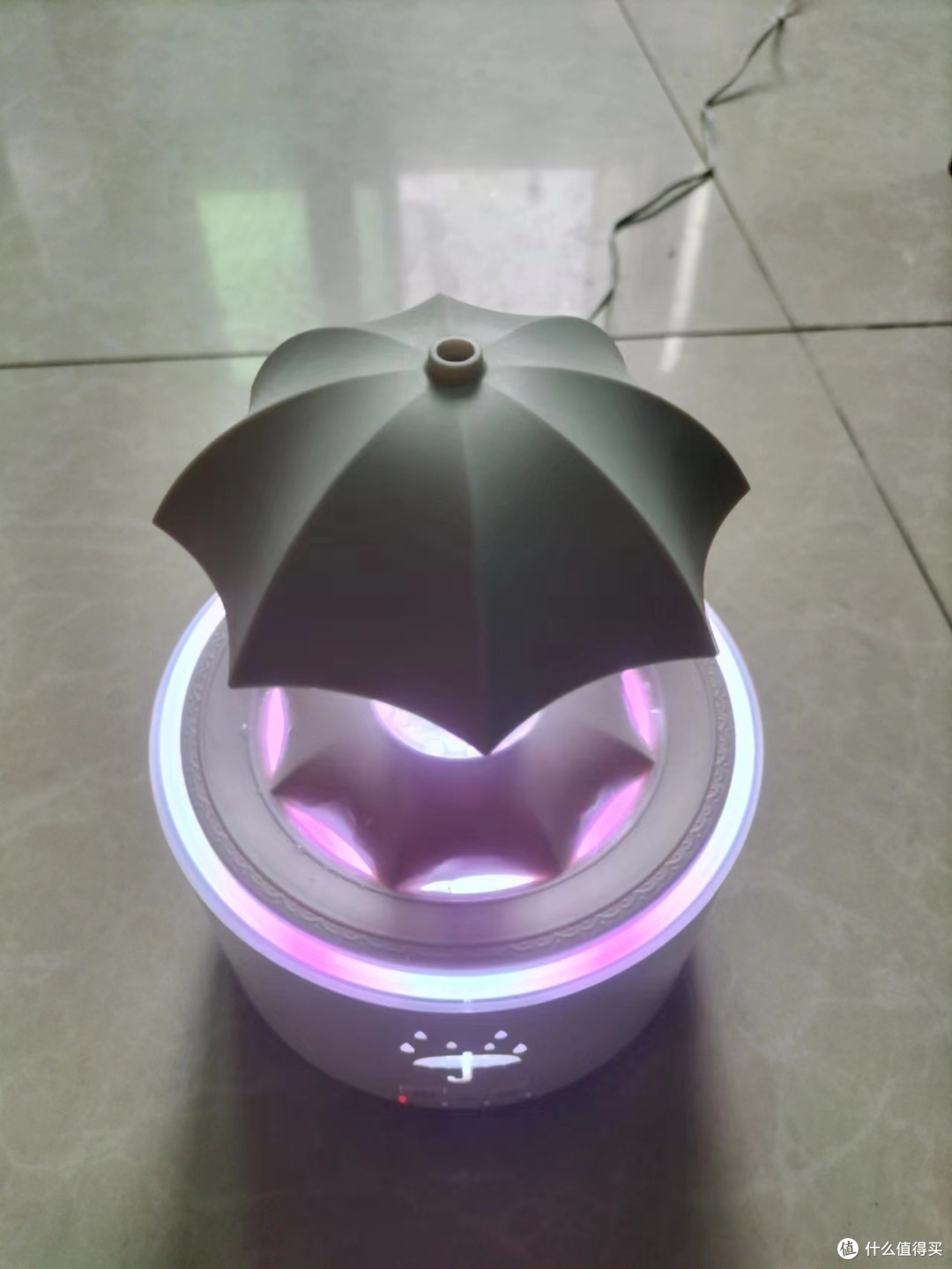 秋冬必备雨滴旋转加湿器