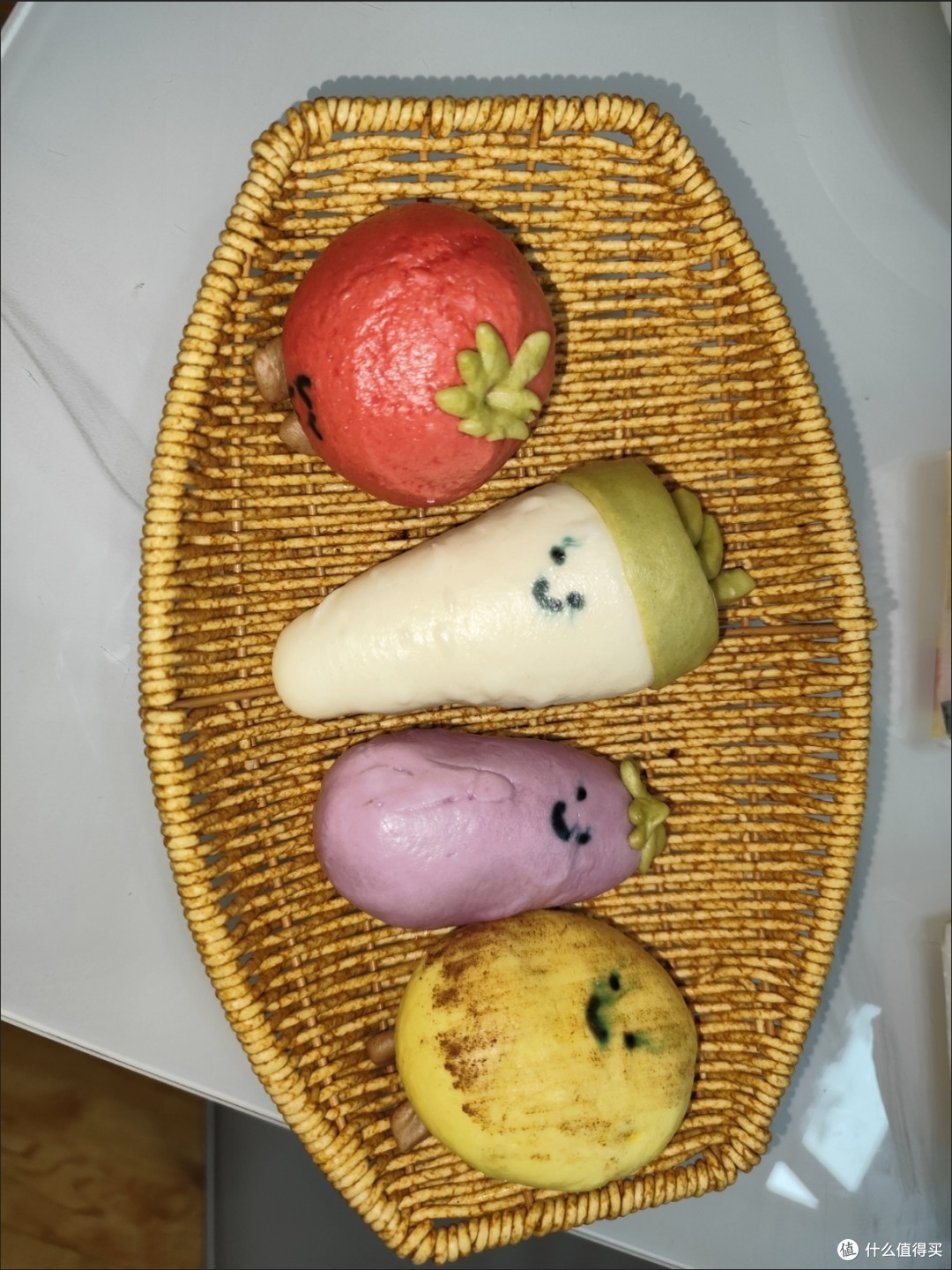 颜值在线味道也在线的蔬菜馒头