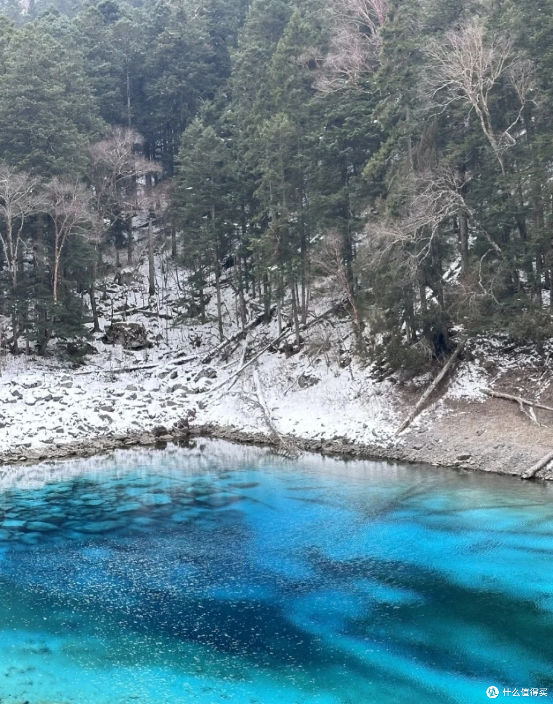 12.9 九寨沟现状雪景绝美‼️