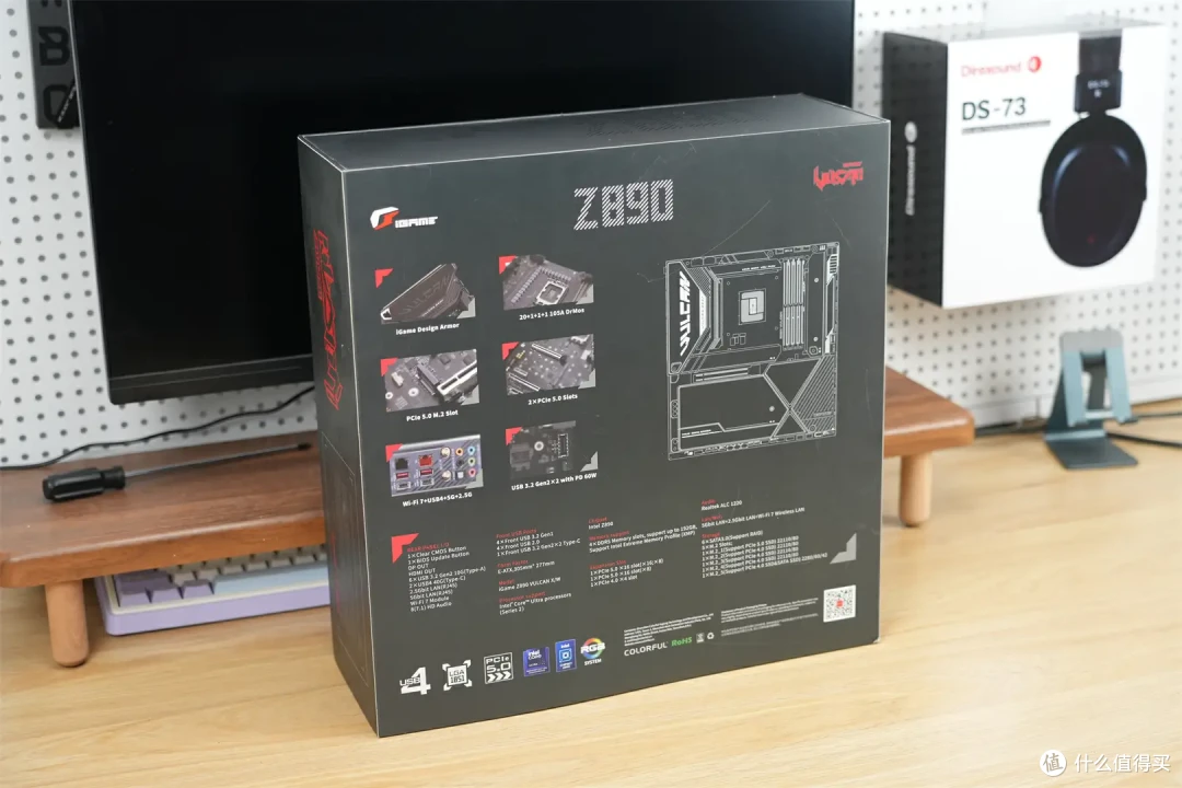 豪华用料,极致体验-七彩虹iGame Z890 Vulcan W V20火神主板评测