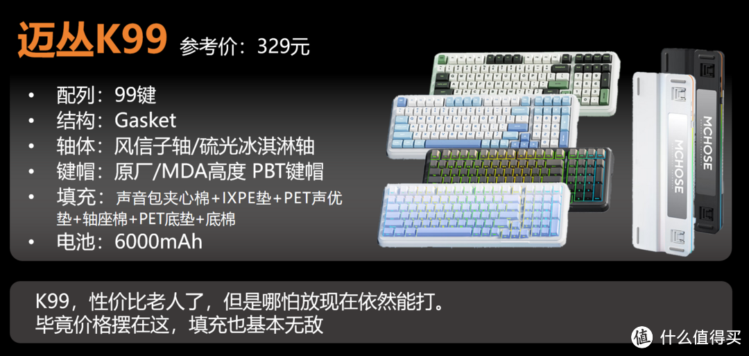 【抄作业】12月 高性价键盘推荐。青春无价，对自己好点