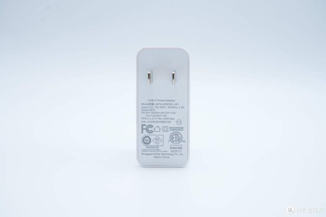 拆解报告:GPD电脑原装100W氮化镓充电器A879-200500C-US1