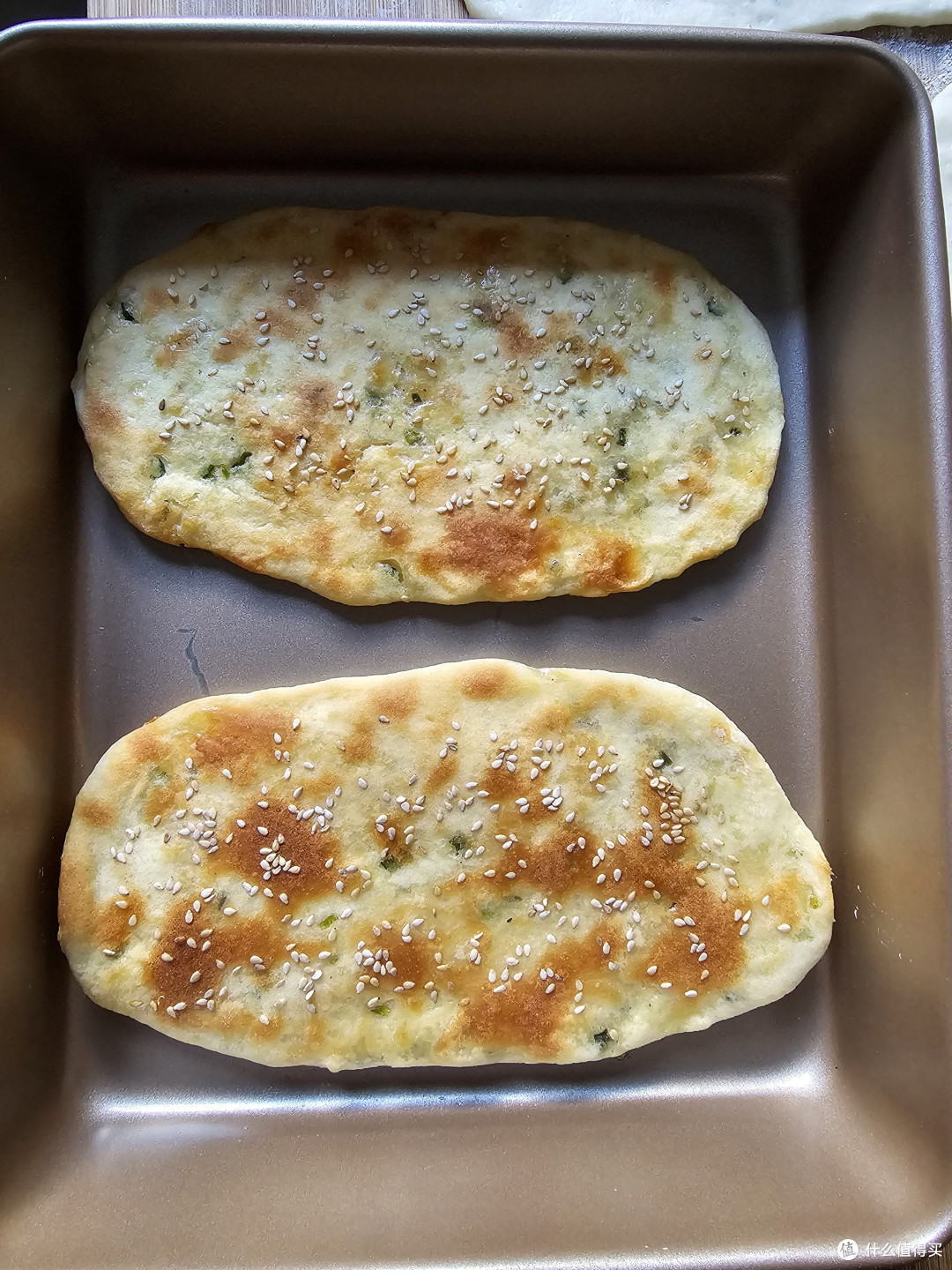 家庭自制版葱油烧饼教程,好吃的让人停不下来