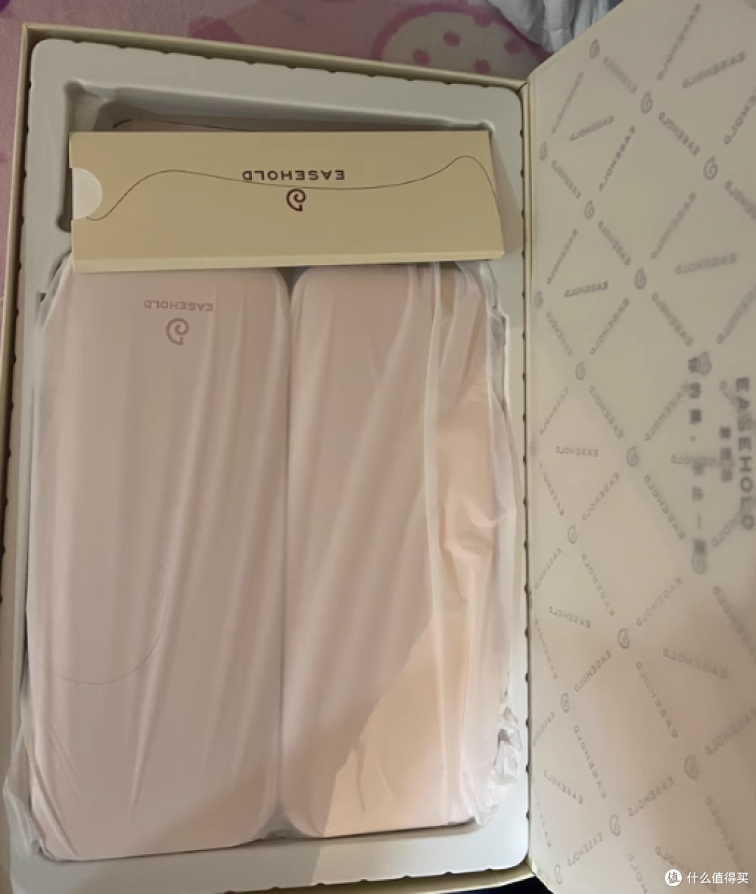 EASEHOLD忆镜皇室贝壳化妆镜升级台式补光高级带灯镜子礼物送女生