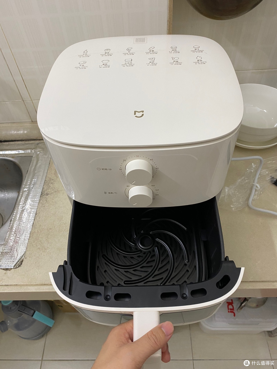哇！小米空气炸锅4.5L，美味轻松搞定！