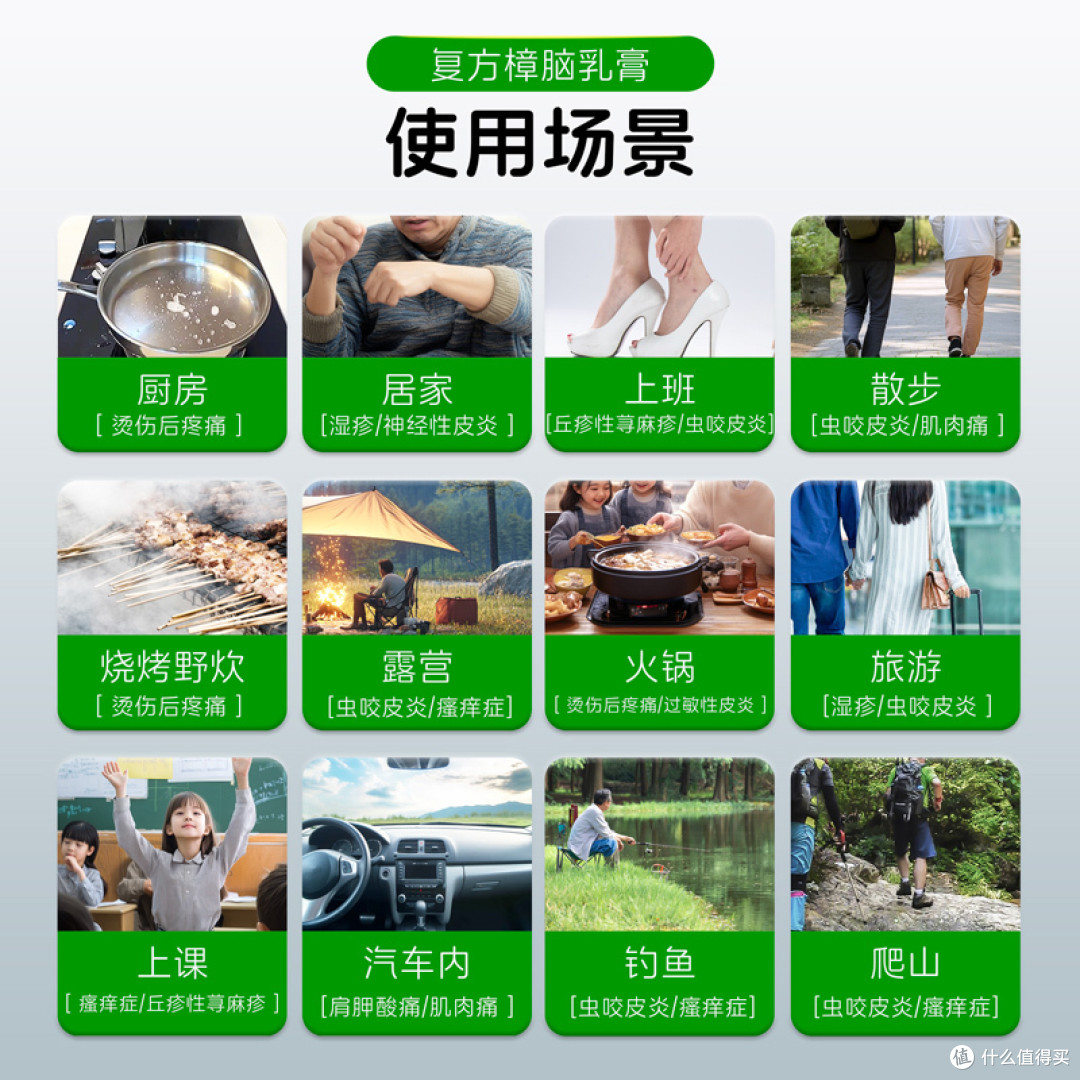 宝树堂复方樟脑乳膏100克湿疹荨麻疹止瘙痒烫伤药膏真的很好用!