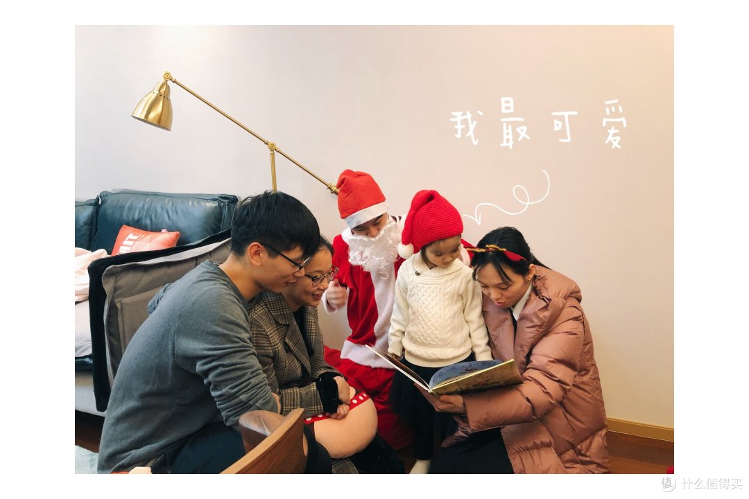 圣诞老人来敲门,你知道小孩子有多欢喜吗?